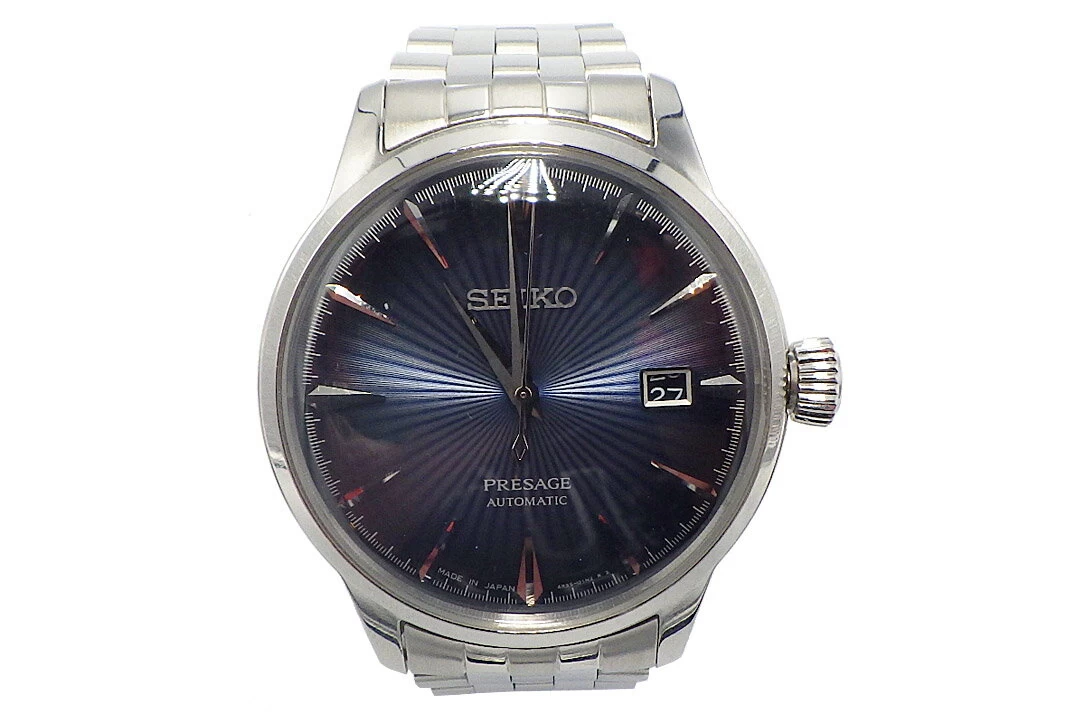 SEIKO (Seiko) Presage Basic Line SARY073 Self-winding Back Case, Warranty Card, Full Coma [Popular] [Beautiful Item] 4537.
