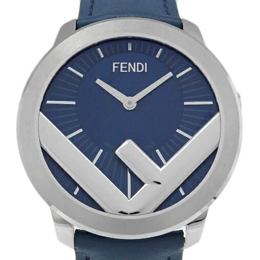 FENDI FENDI TIMEPIECE RUNAWAY 71000L QUARTZ BLUE DIAL [DS KATOU]