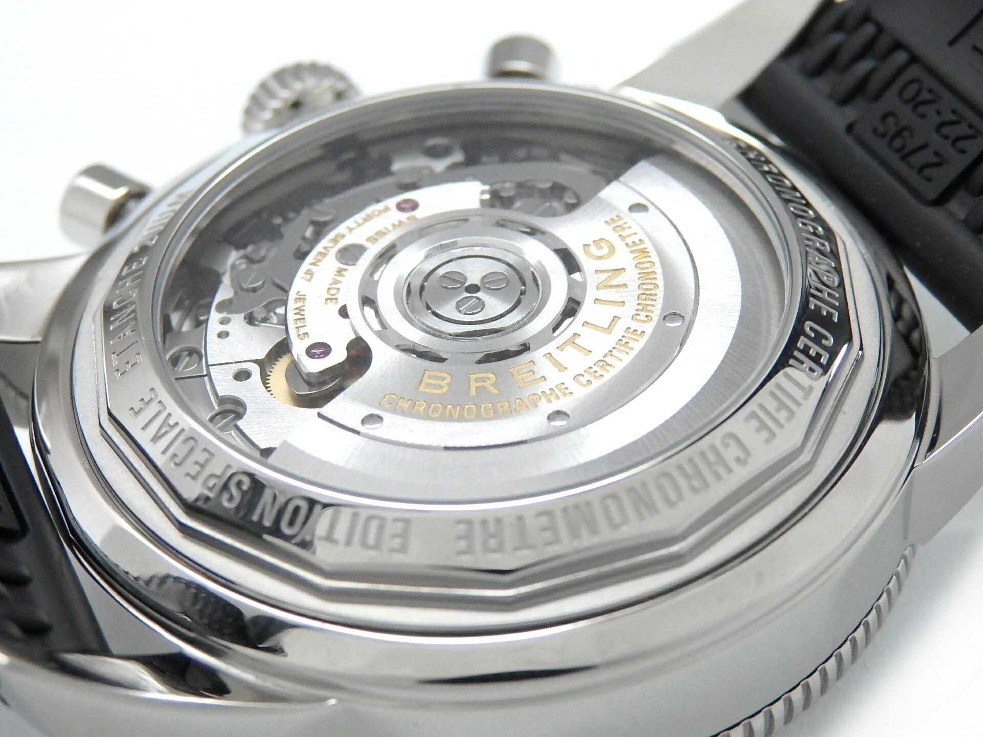 BREITLING BREITLING SUPER OCEAN HERITAGE B01 CHRONOGRAPH 44 AB0162 CHRONOMETER AUTOMA SILVER DIAL [DS KATOU]