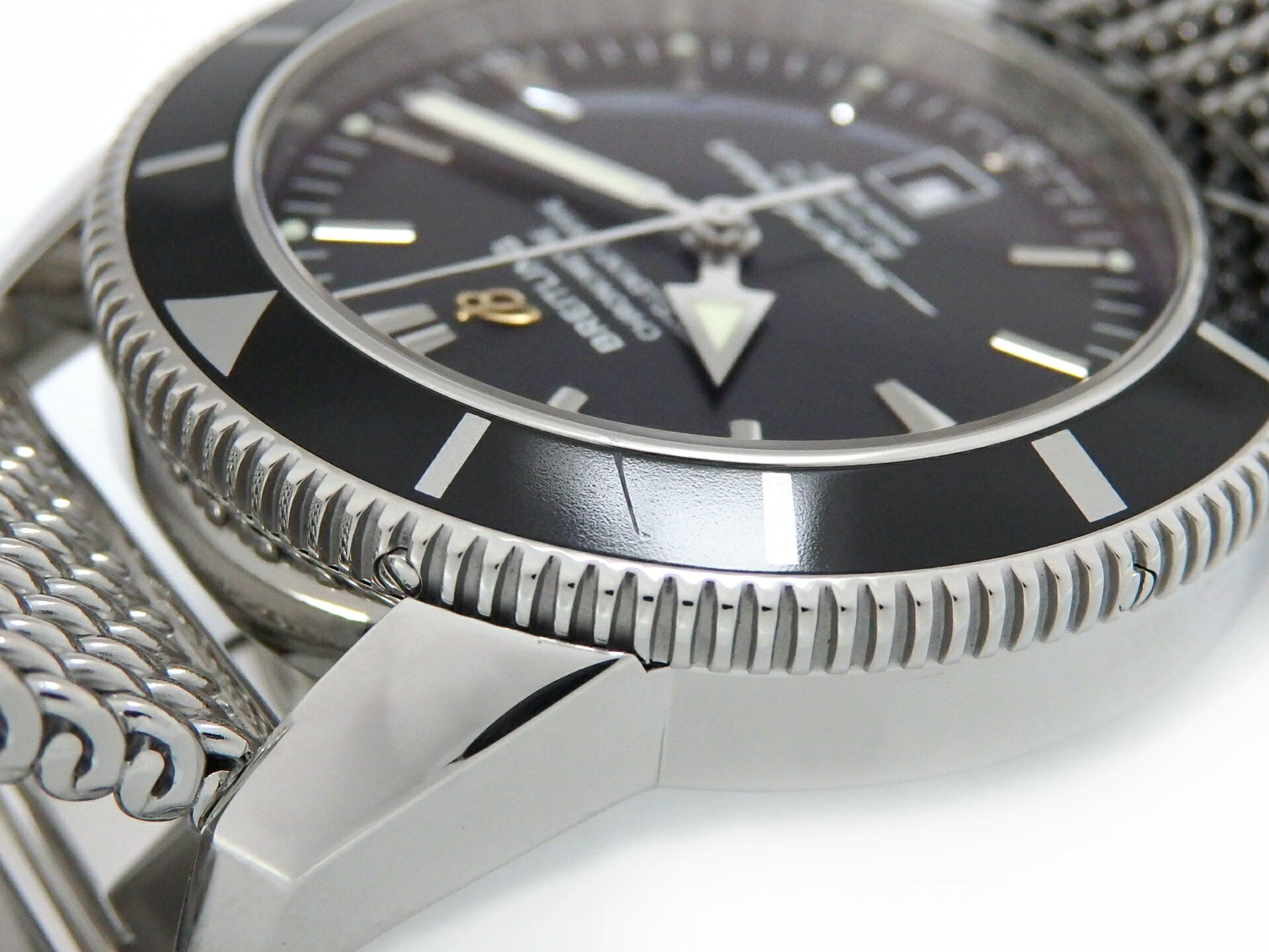 BREITLING BREITLING SUPER OCEAN 46 HERITAGE A17320 A172B68CCA CHRONOMETER AUTOMA BLACK DIAL [DS KATOU]