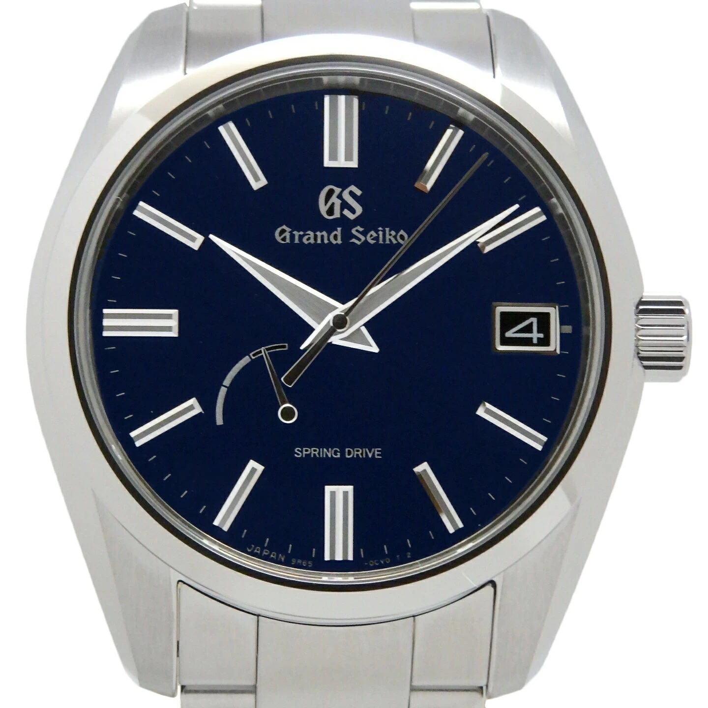 Like New SEIKO Seiko GS Grand Seiko Spring Drive SBGA439 9R65 Power Reserve Automatic Blue Dial [DS KATOU]