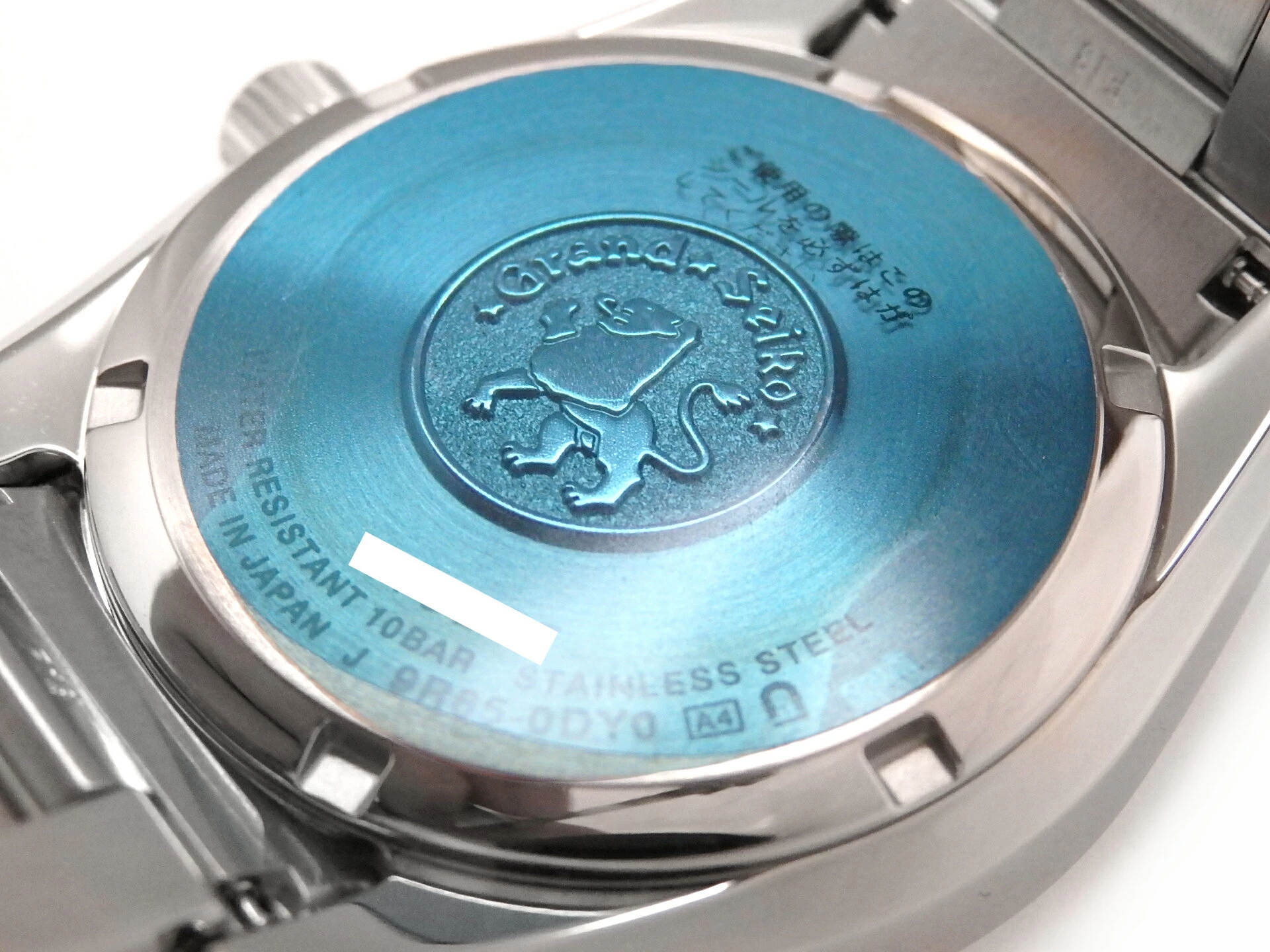 Like New SEIKO Seiko GS Grand Seiko Spring Drive SBGA439 9R65 Power Reserve Automatic Blue Dial [DS KATOU]