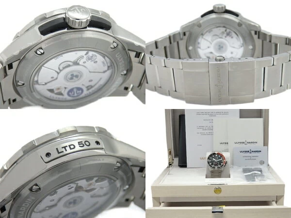 Ulysse Nardin Diver Chronometer 1183-170/932 Yoshida Special Model 50 Limited Edition Automatic Black Dial [DS KATOU]