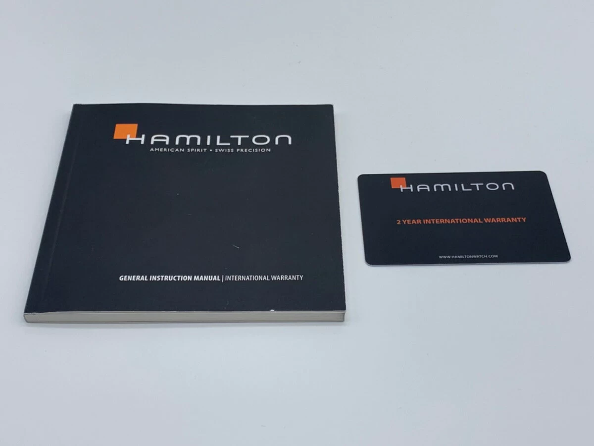  [Good Condition] Hamilton Khaki Field Blue H682010 Stainless Steel SS Breath 