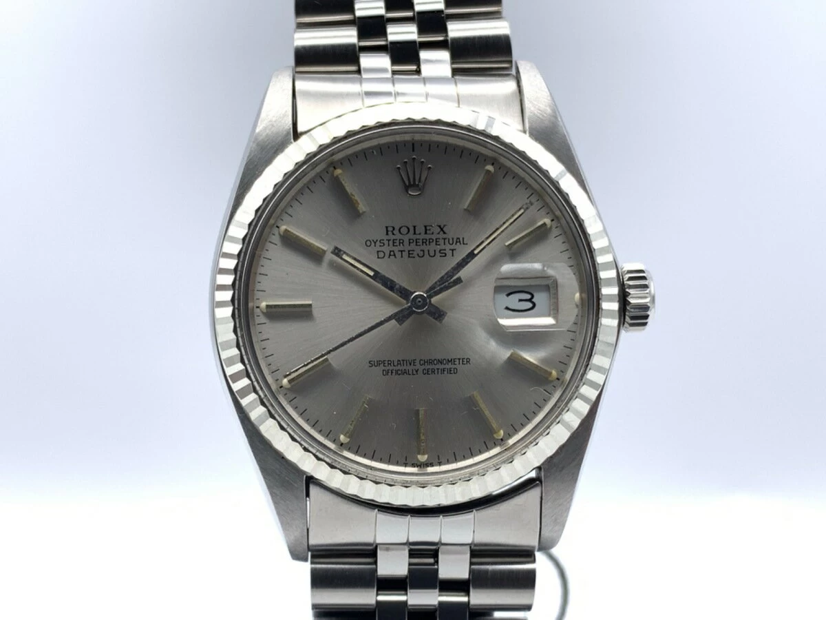  [Difficult item] ROLEX (ROLEX) Datejust 36 Silver 16014 stainless steel 