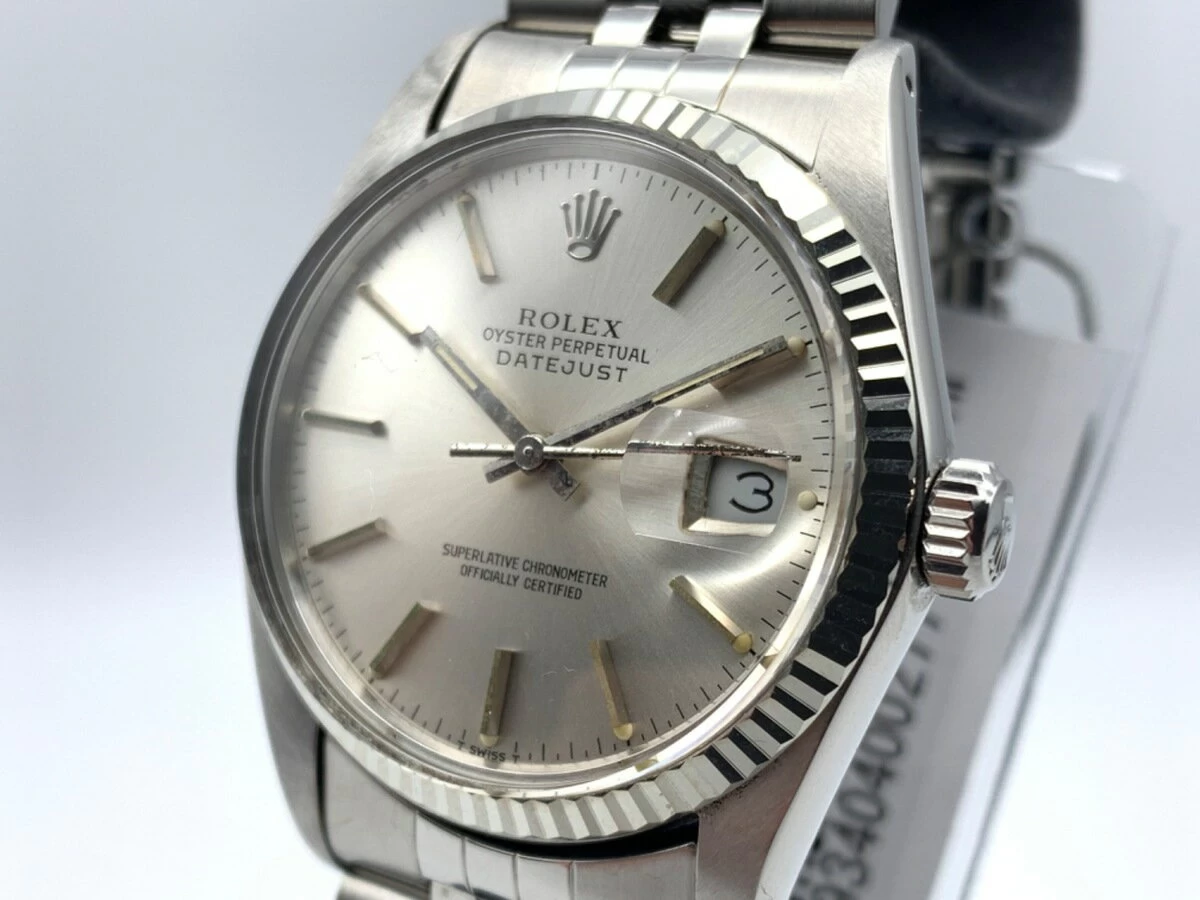  [Difficult item] ROLEX (ROLEX) Datejust 36 Silver 16014 stainless steel 