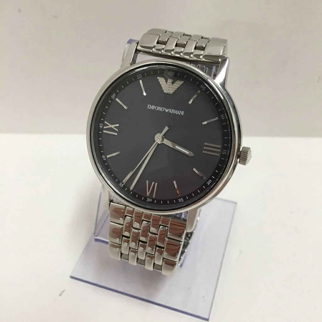 EMPORIO ARMANI (Emporio Armani) AR11068 Color: Silver [141 watches] [Suzuka sold together] [141-200626-02NS]