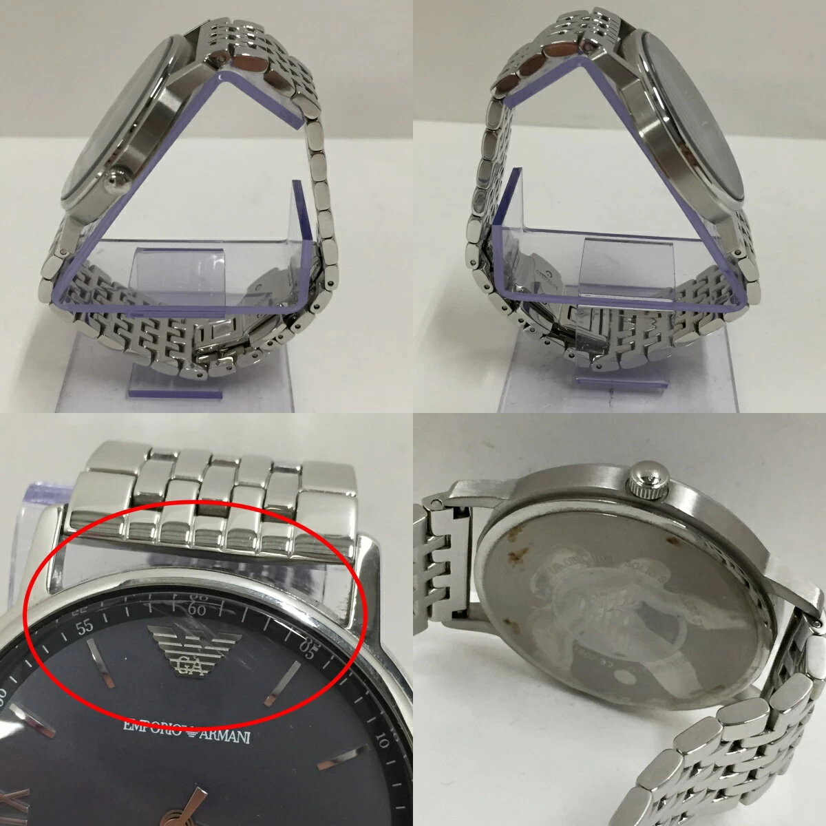 EMPORIO ARMANI (Emporio Armani) AR11068 Color: Silver [141 watches] [Suzuka sold together] [141-200626-02NS]