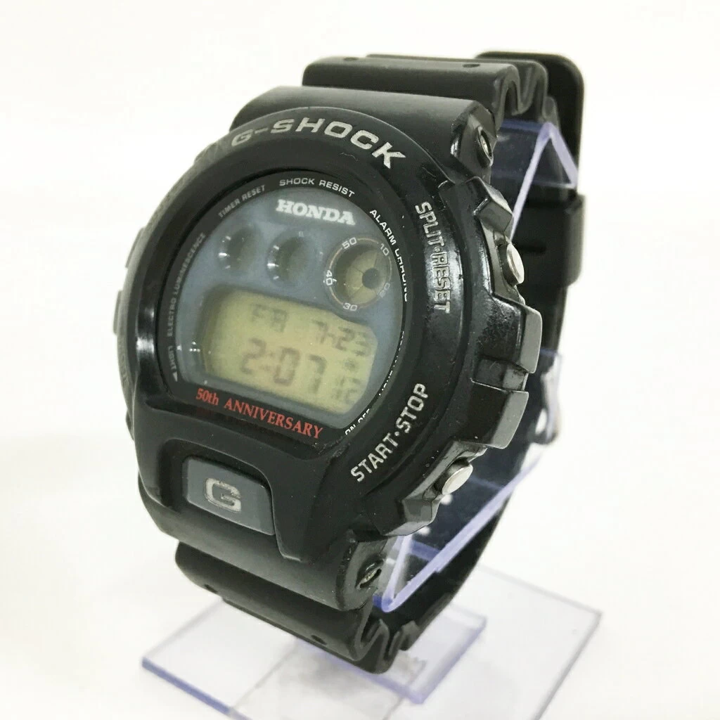 G-SHOCK CASIO CASIO DW-6900 HONDA COLLECTION HONDA COLLECTION 50TH ANNIVERSARY 50TH ANNIVERSARY Color: Black [Watch] [Suzuka Sold Together] [141-210723-01BS]