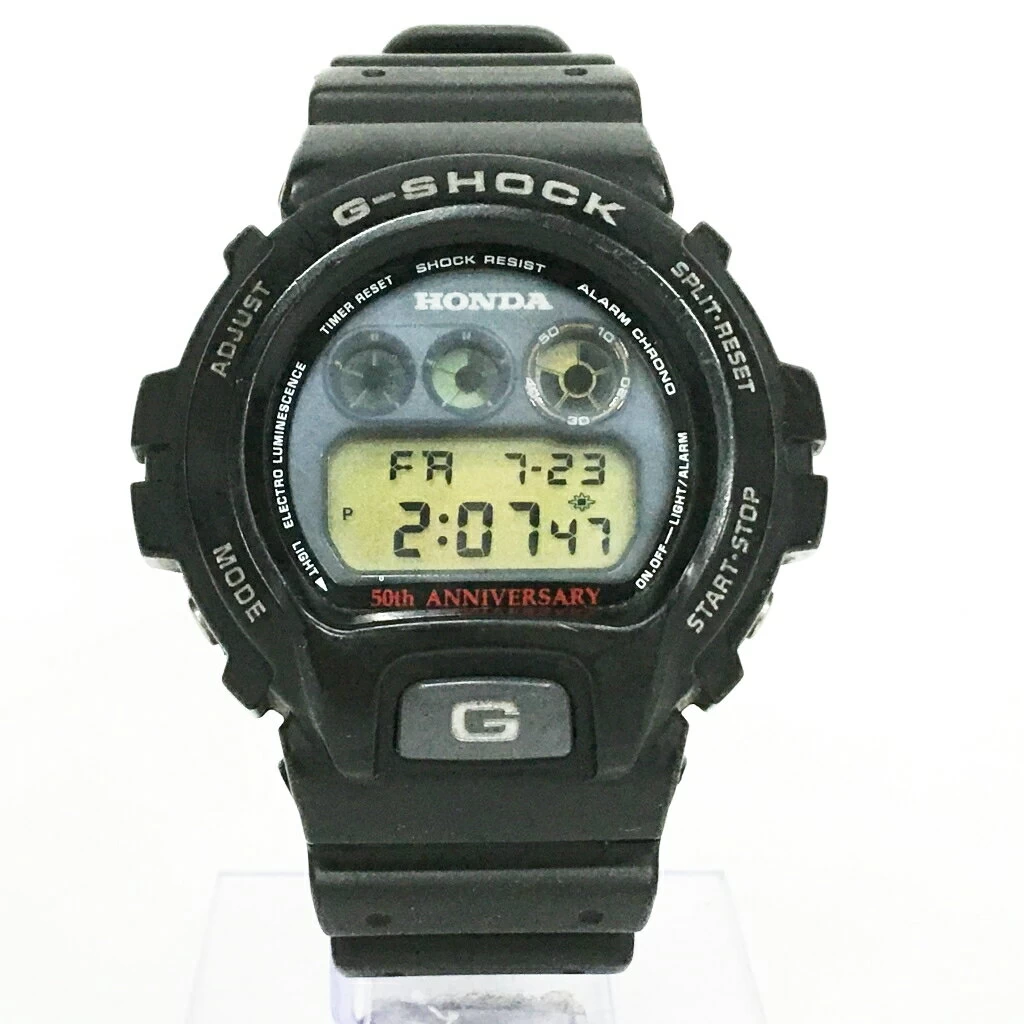 G-SHOCK CASIO CASIO DW-6900 HONDA COLLECTION HONDA COLLECTION 50TH ANNIVERSARY 50TH ANNIVERSARY Color: Black [Watch] [Suzuka Sold Together] [141-210723-01BS]