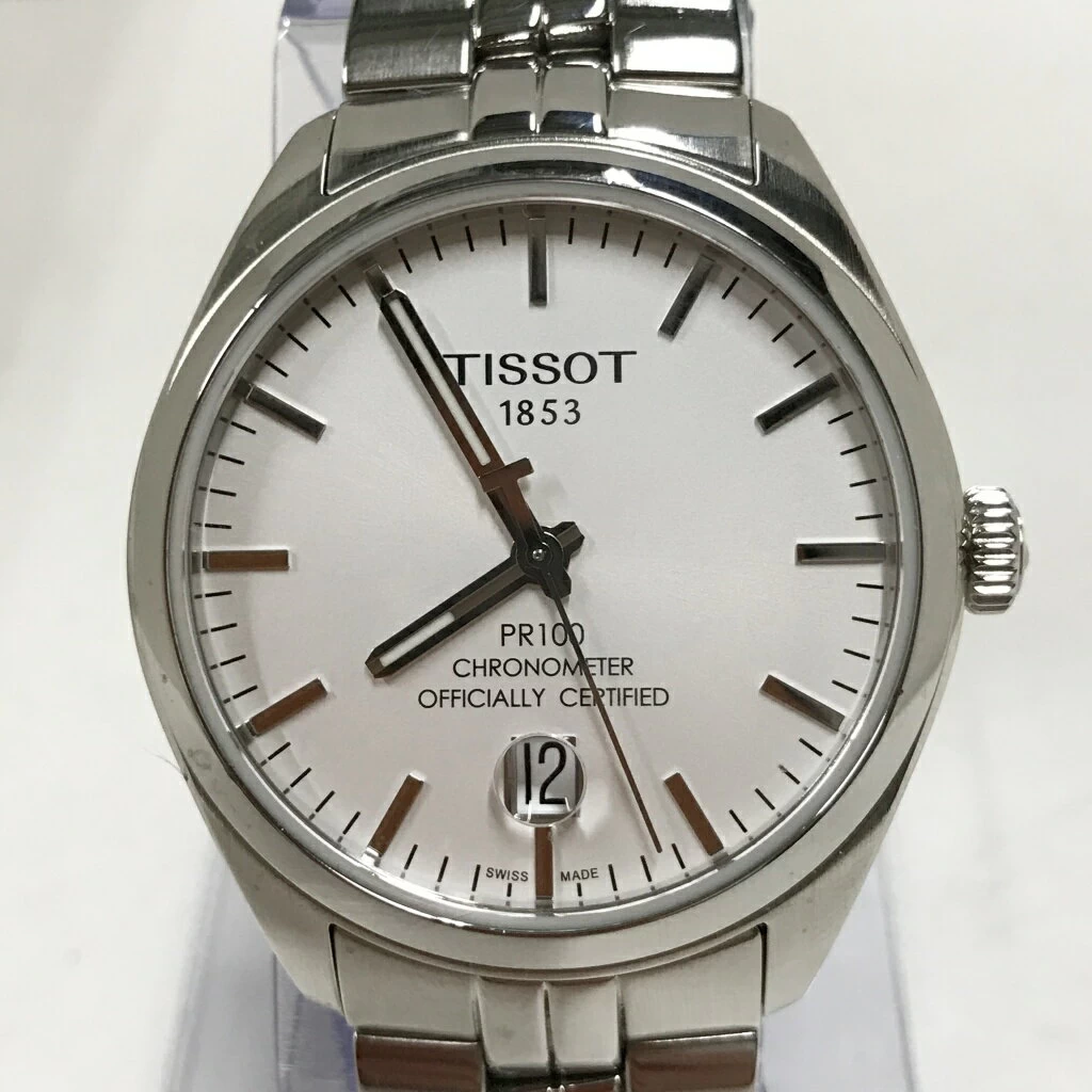 TISSOT (Tissot) PR100 Powermatic Size: Color: Silver/White [141 Watch] [Suzuka Joint Sale] [141-220425-04NS]