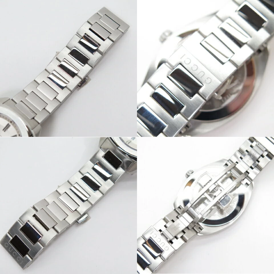 GUCCI Gucci GG2570 YA142402 37mm Boys Stainless Steel Silver Watch Watch [141 watches] [Yokkaichi sold together] [148-221221-01OH]