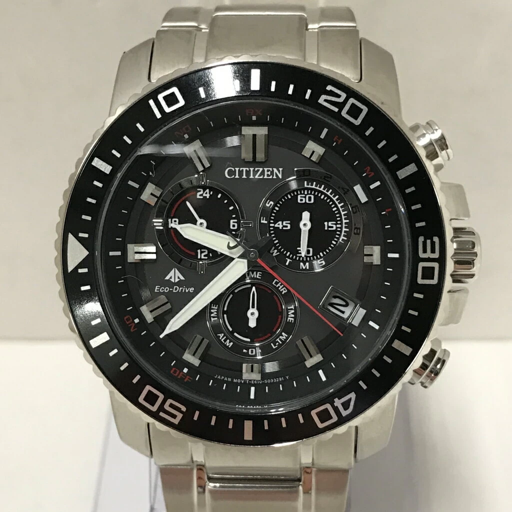CITIZEN (Citizen) Eco-Drive Solar E610-S062926 Size: Color: Silver/Black [141 watches] [Suzuka sold together] [141-230203-01NS]