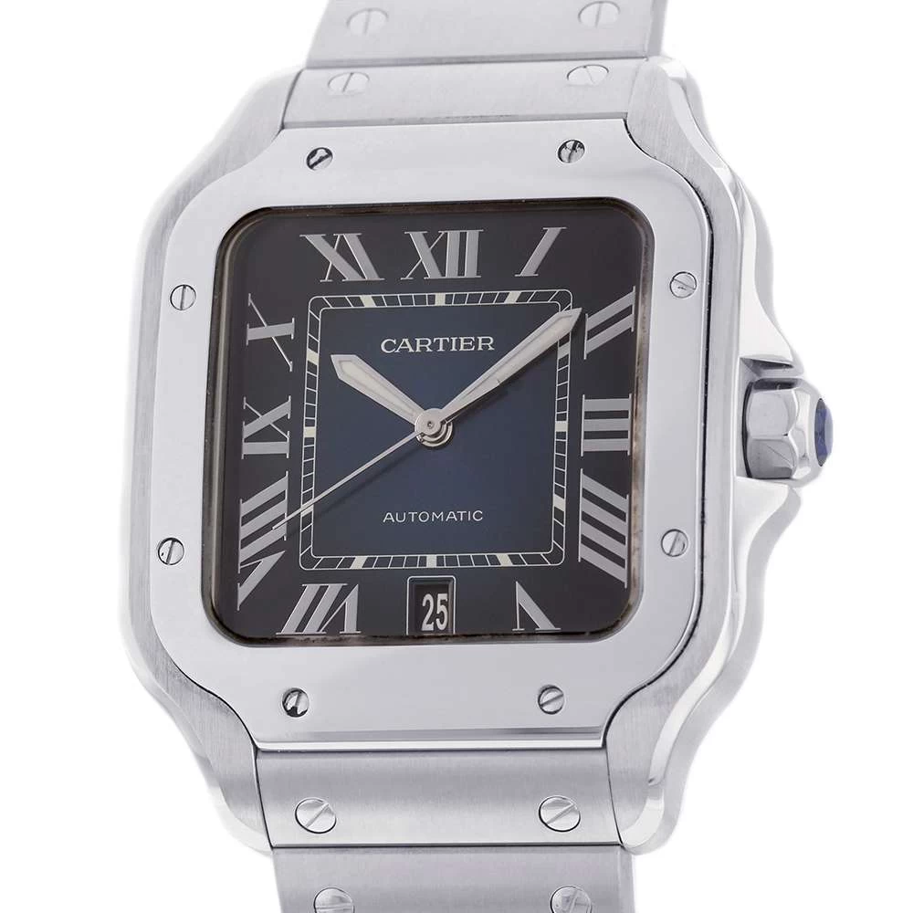 Cartier Santos de Cartier LM WSSA0030 Cartier blue dial 