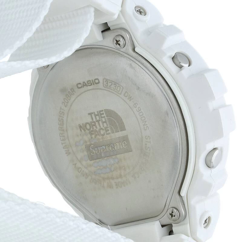 SUPREME × NORTH FACE THE NORTH FACE 22AW TNH G-SHOCK WATCH TRIPLE NAME DIGITAL (WHITE) [614032] [BS55] [Accessories] bb295 #rinkan *S