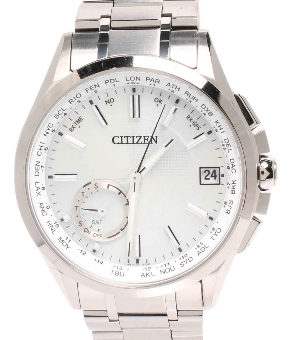  CITIZEN ECO-DRIVE SATELLITE WAVE ATESSA SOLAR CITIZEN F150-T021581
