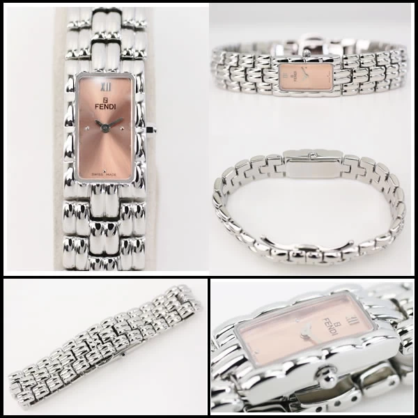 FENDI 660L Ladies Watch Quartz Pink Dial Brand New Finished Beautiful 5419