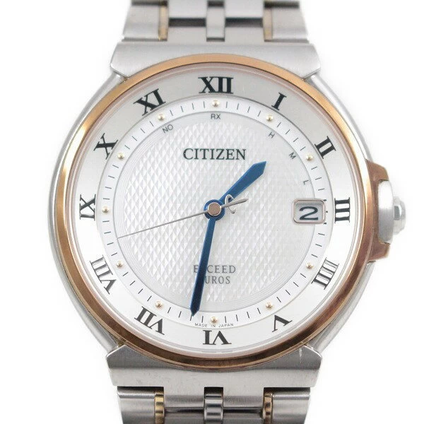 Citizen Exceed Euro 35th Anniversary Model Eco-Drive Radio Control Combi Shell Dial AS7074-57A