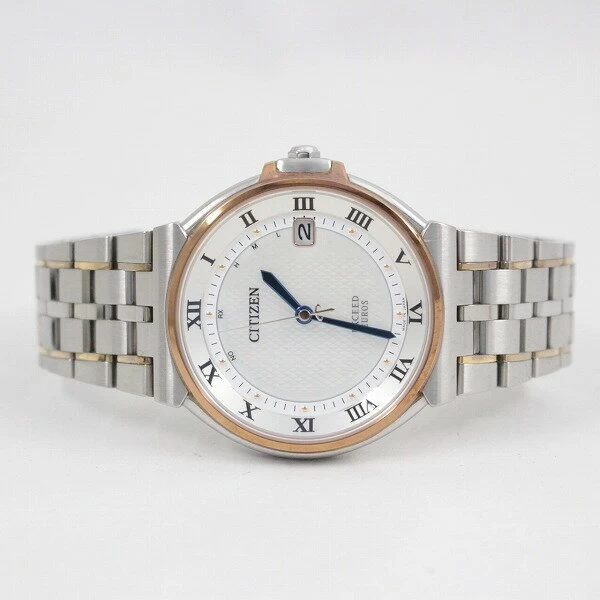 Citizen Exceed Euro 35th Anniversary Model Eco-Drive Radio Control Combi Shell Dial AS7074-57A