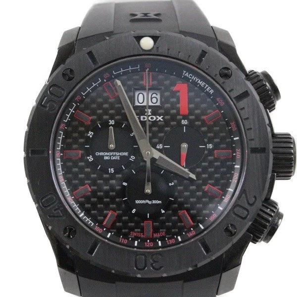 EDOX EDOX CLASS ONE CHRONO OFFSHORE BIG DATE QUARTZ 10020-37N-NRO