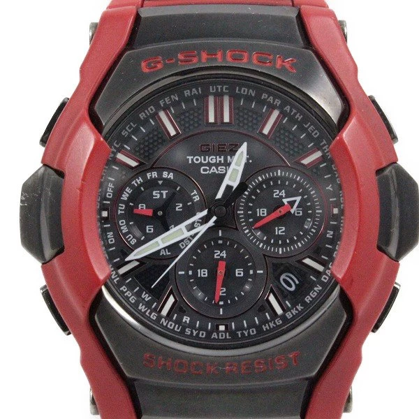 Casio G-SHOCK GIEZ 500 Limited Edition Solar Radio Wave Red x Black GS-1300BM-4AJR