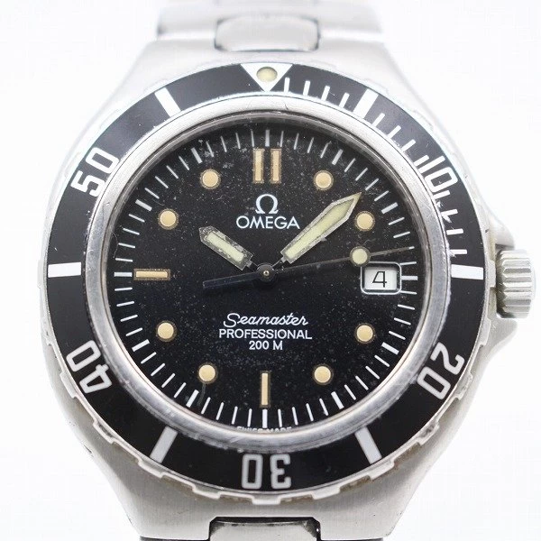 [Product] Omega Seamaster Professional 200M Waterproof Quartz Black Dial Genuine SS Belt