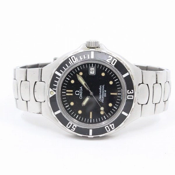[Product] Omega Seamaster Professional 200M Waterproof Quartz Black Dial Genuine SS Belt