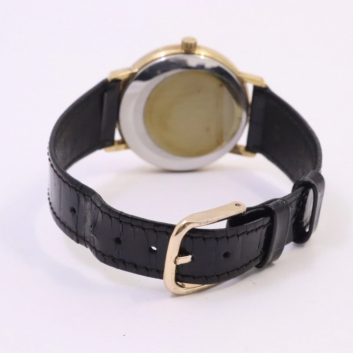 Longines Round Hand Wound Gold GP External Belt Cal.6902