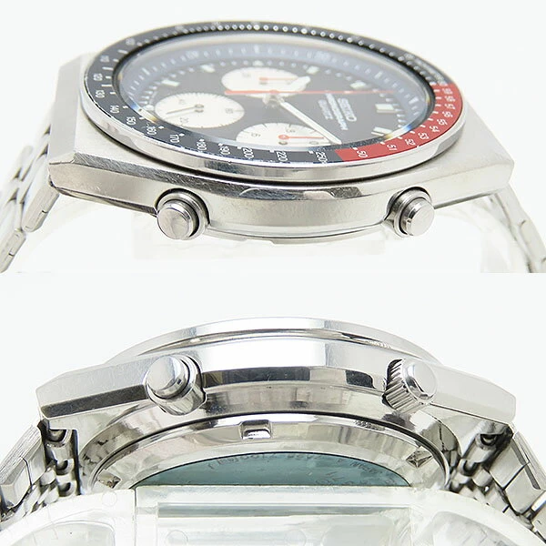 Seiko Speedmaster Quartz Pepsi Bezel 7A28-7100 1983/5 Stainless Steel Red Blue Chronograph SEIKO 7A28A Analog Excellent Quality Marutaka Koshien Nishinomiya Hyogo 21-75-1 
