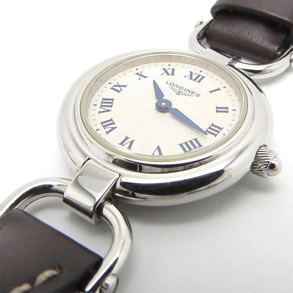 Longines Equestrian Collection L6.129.4 LONGINES SS Quartz 2 Needle Leather Band Itsuki Quality Shop Marutaka Amagasaki Hyogo A22-26-45 