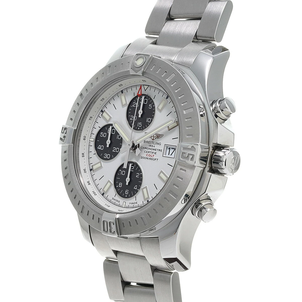  Breitling Breitling Colt Chronograph Automatic A1338811/G804 Silver/Grey 