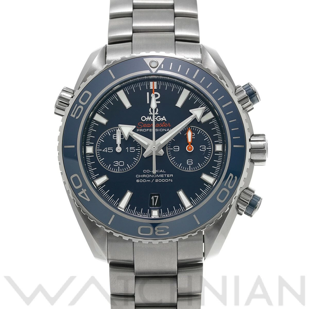  Omega Omega Seamaster Planet Ocean 600 Co-Axial Chronograph 232.90.46.51.03.001 Blue 