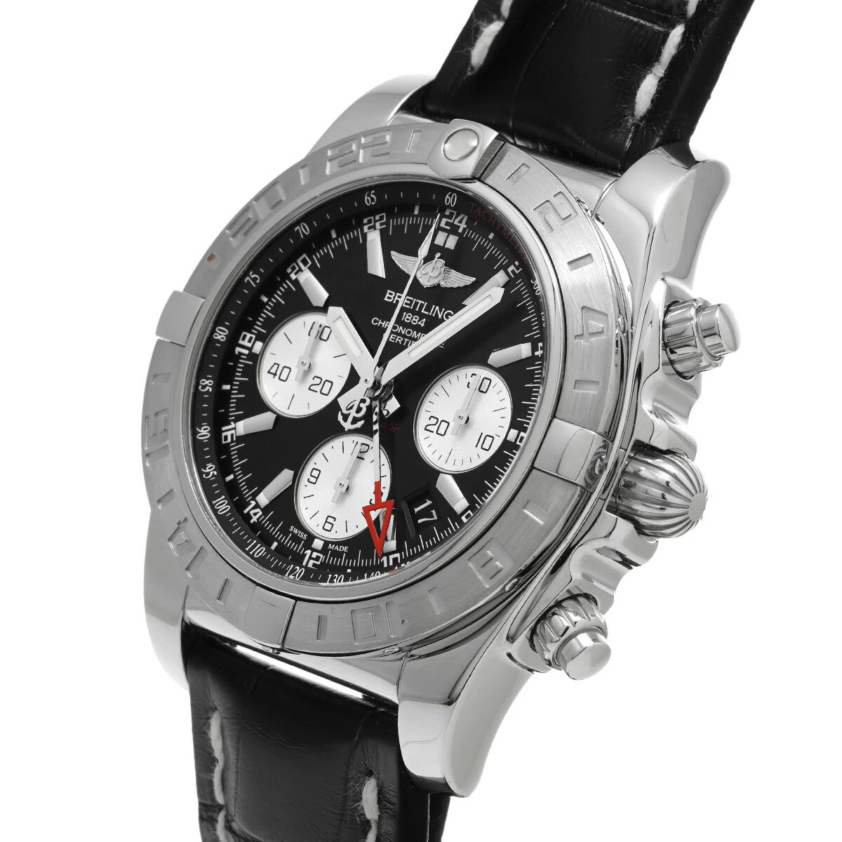  Breitling Breitling Chronomat 44 GMT AB0420 Black/Silver 