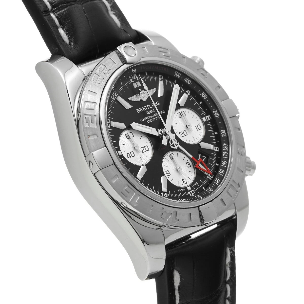  Breitling Breitling Chronomat 44 GMT AB0420 Black/Silver 
