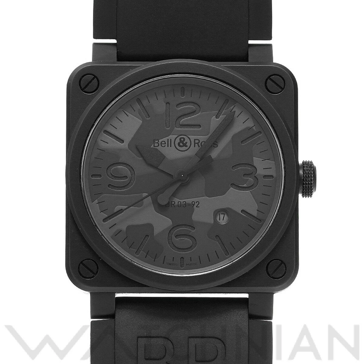  Bell & Ross Bell & Ross BR 03-92 black camo BR0392-CAMO-CE/SRB black grey camouflage 