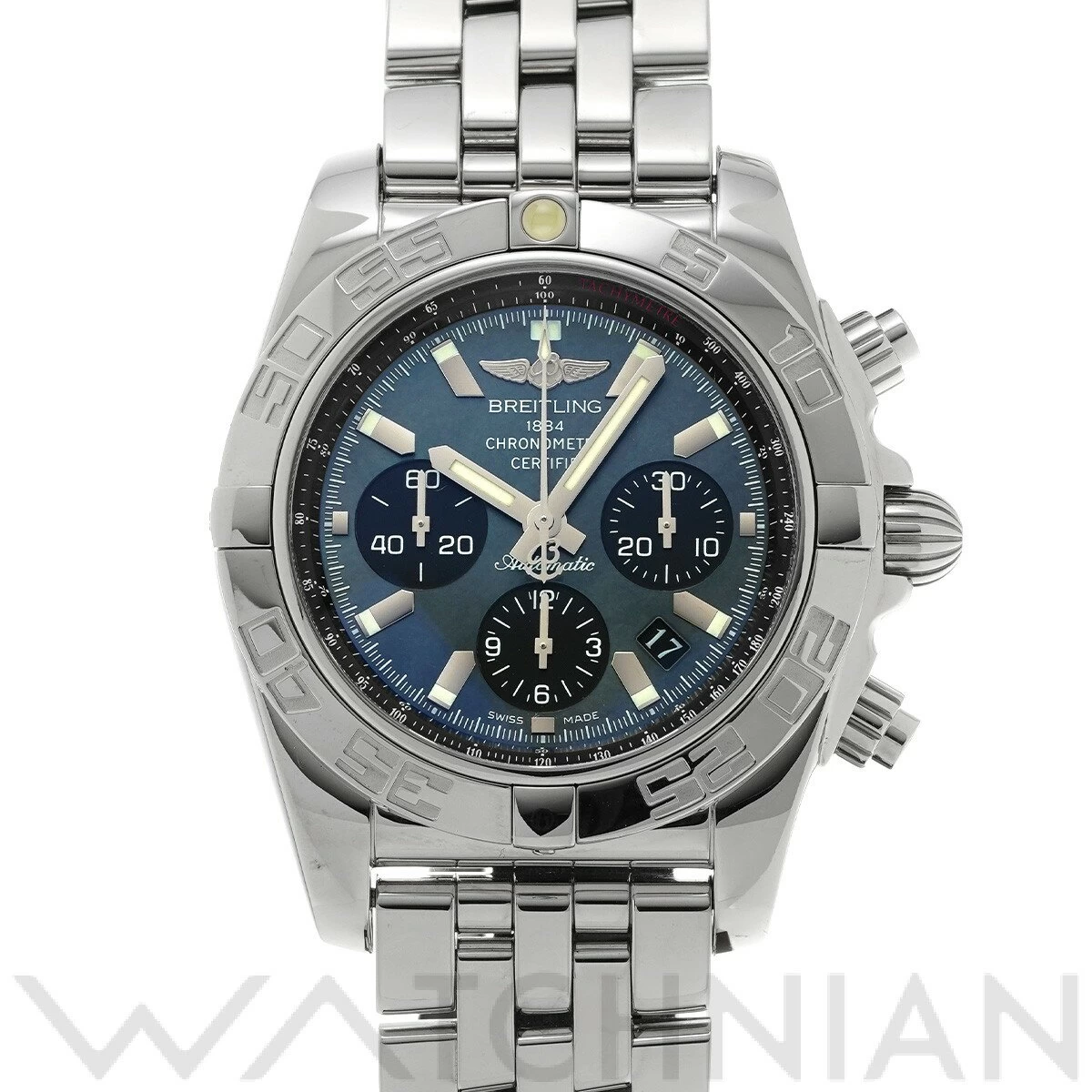  Breitling Breitling Chronomat 44 Black Mother of Pearl AB01114K/BD34 Black Shell/Black 