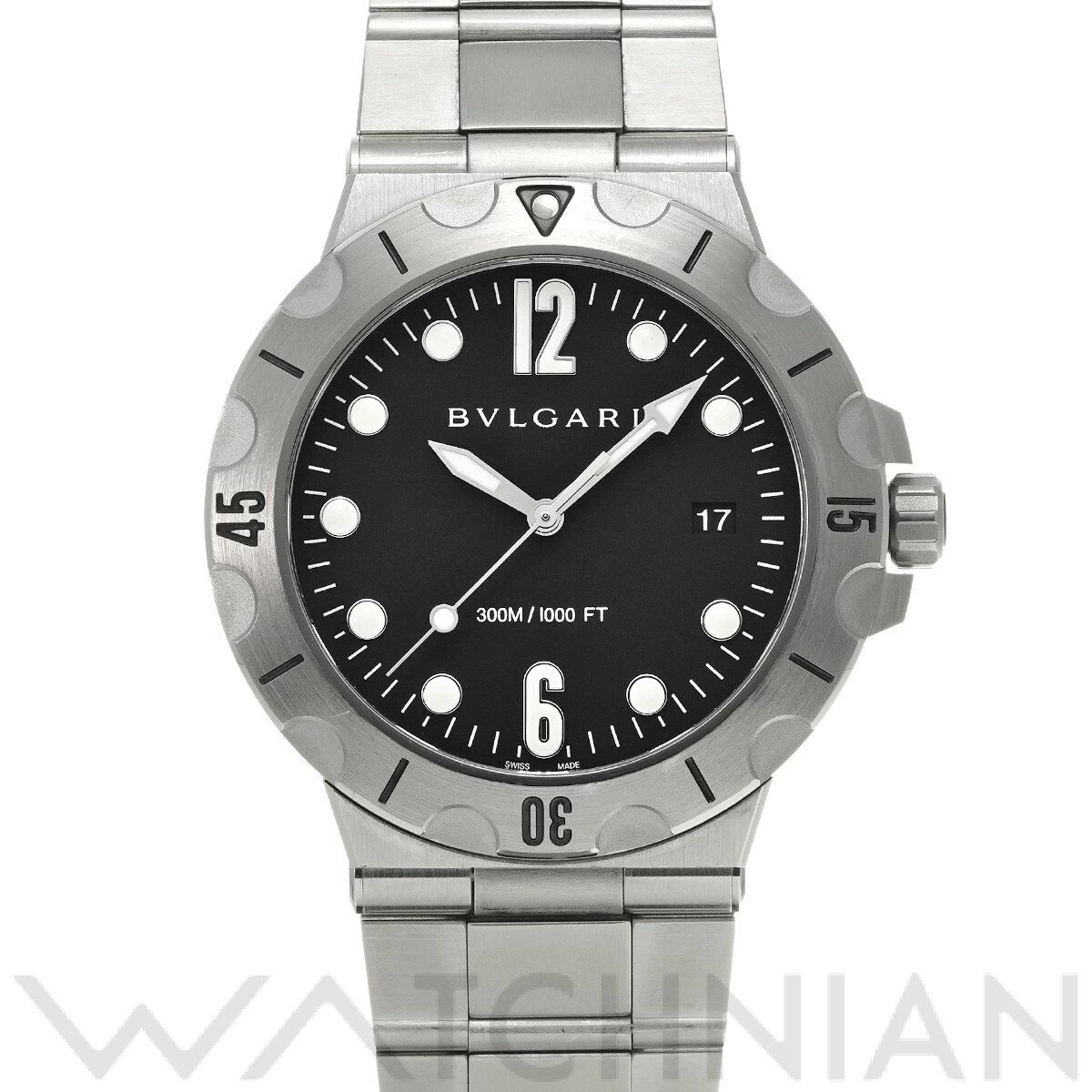  BVLGARI BVLGARI DIAGONO SCUBA DP41BSSSD BLACK 