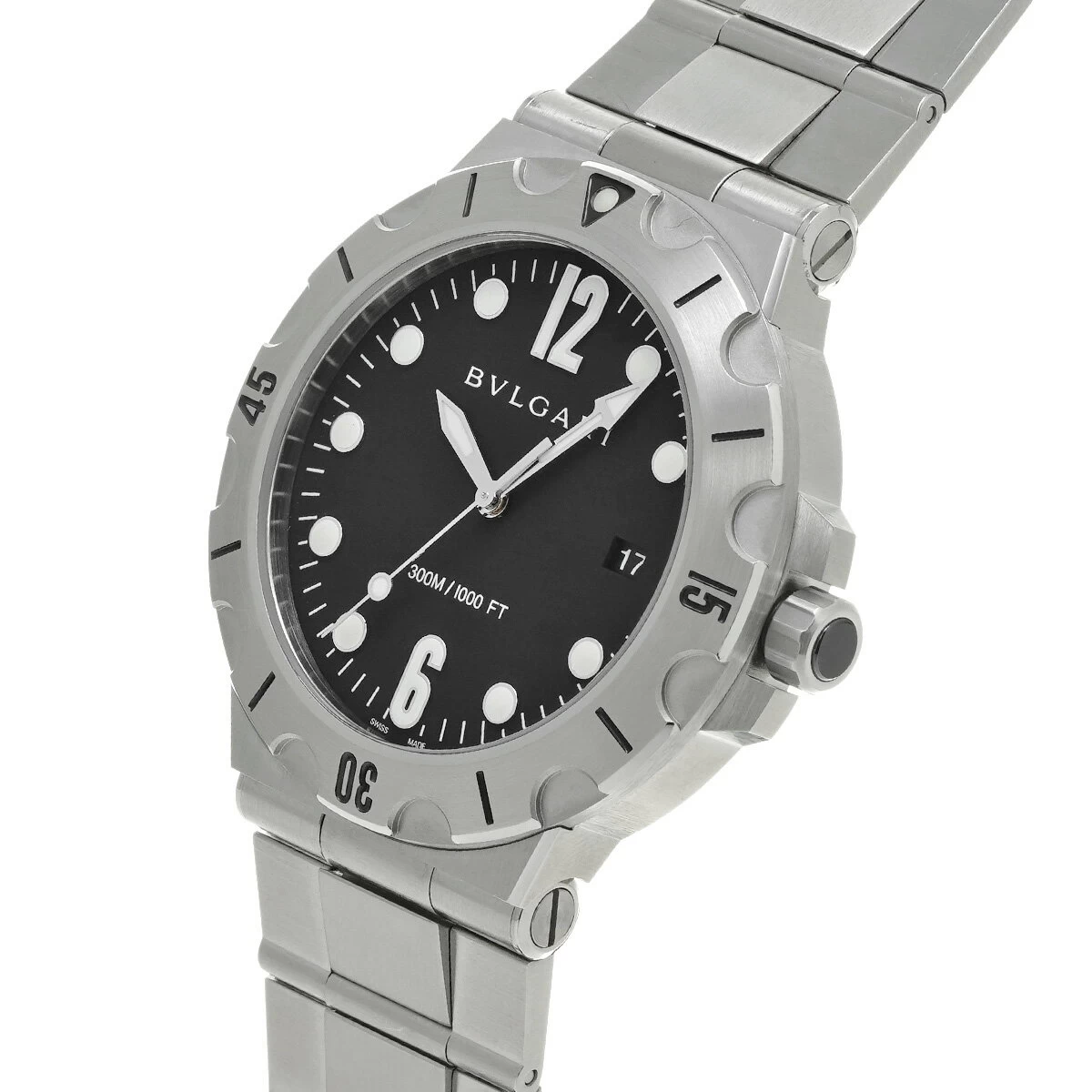  BVLGARI BVLGARI DIAGONO SCUBA DP41BSSSD BLACK 