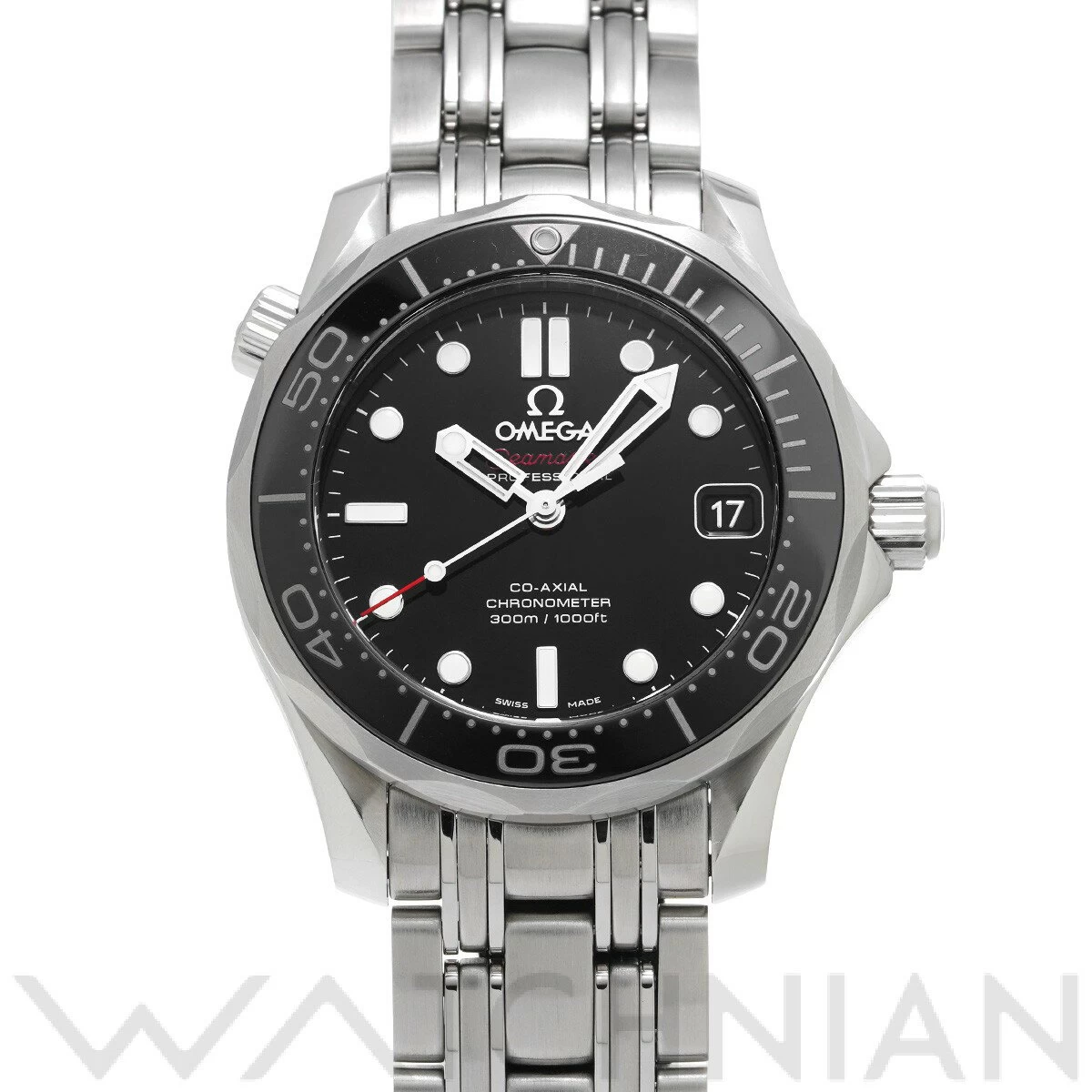  Omega Omega Seamaster Diver 300 Co-Axial 212.30.36.20.01.002 black unisex 