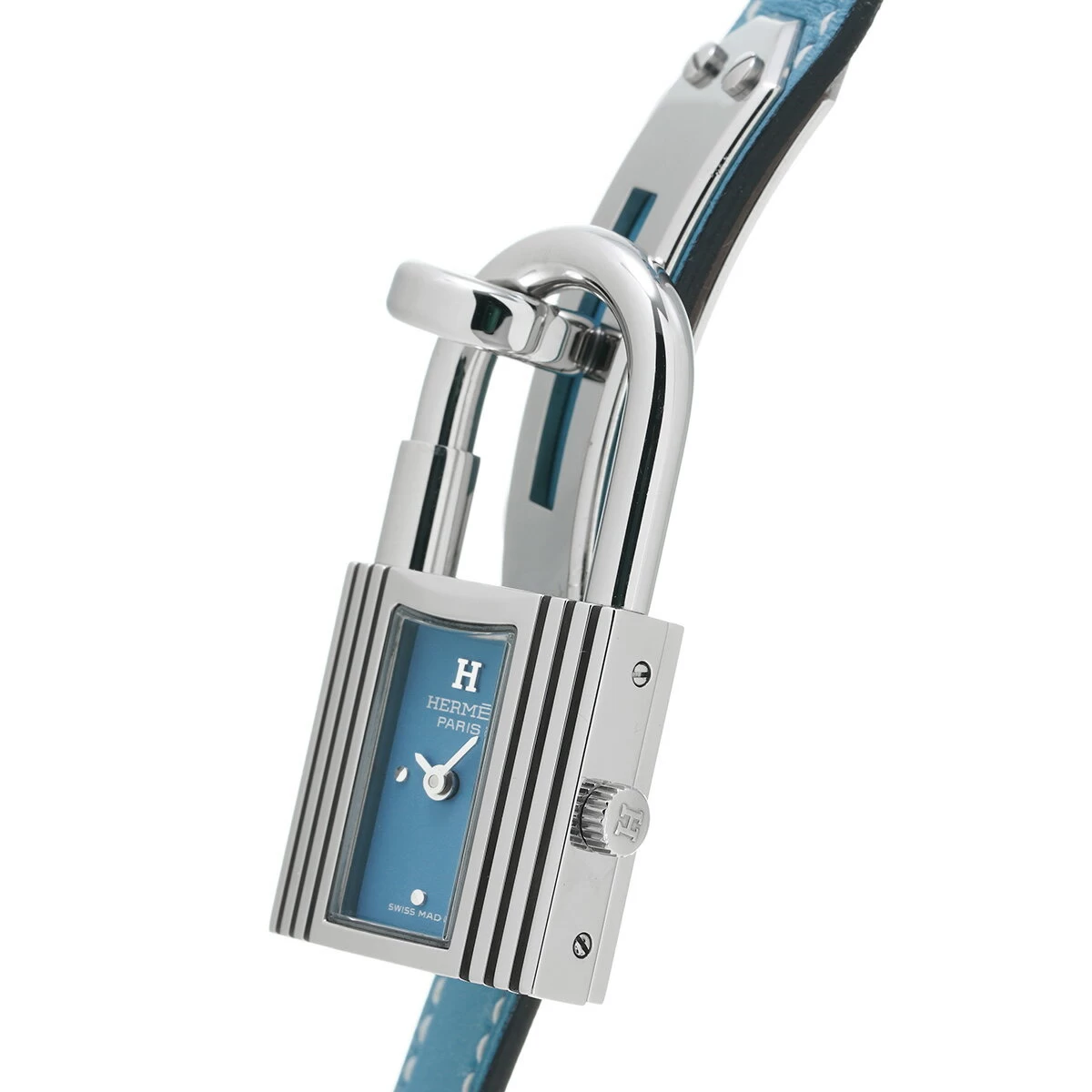  Hermes Hermes Kelly Watch KE1.210 Blue Ladies 