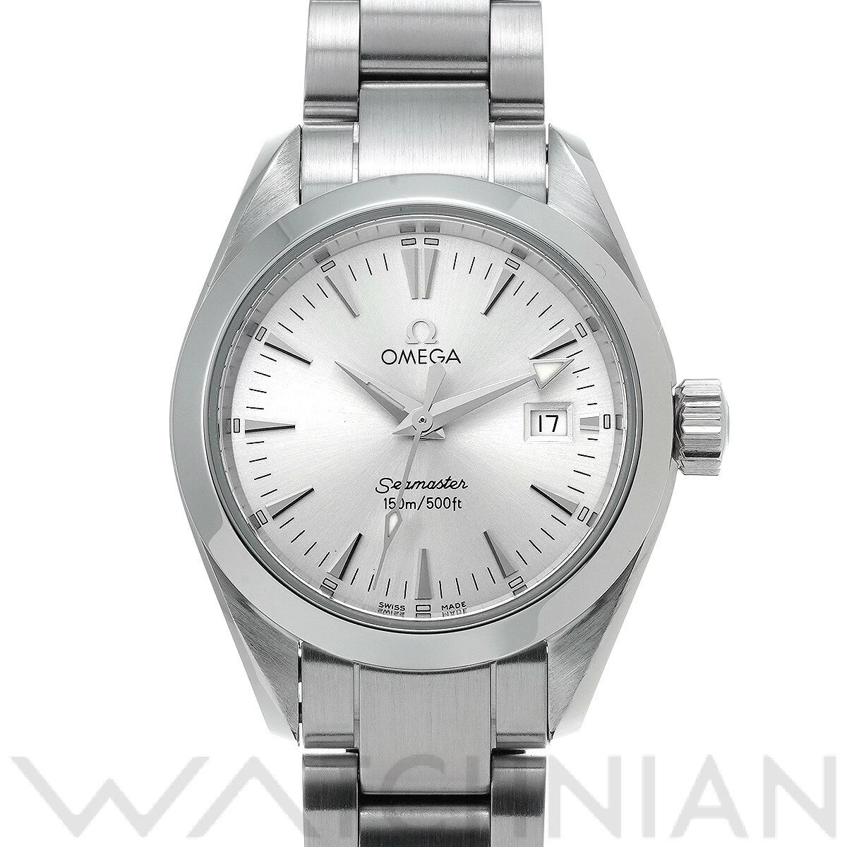  Omega OMEGA Seamaster Aqua Terra Quartz 2577.30 Silver Women 