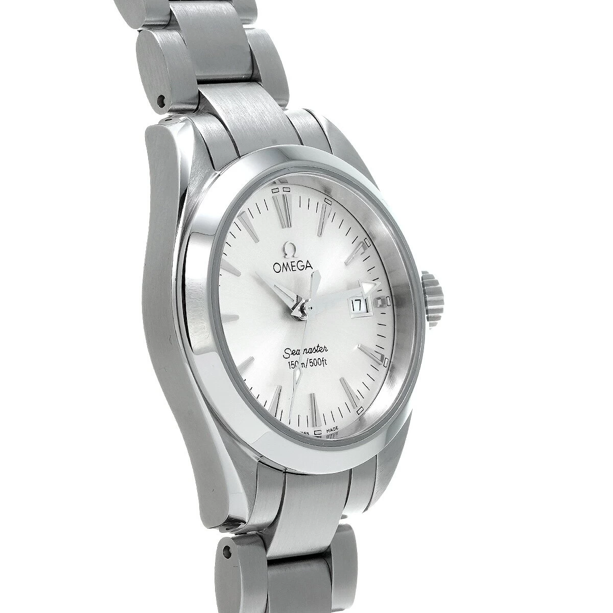  Omega OMEGA Seamaster Aqua Terra Quartz 2577.30 Silver Women 