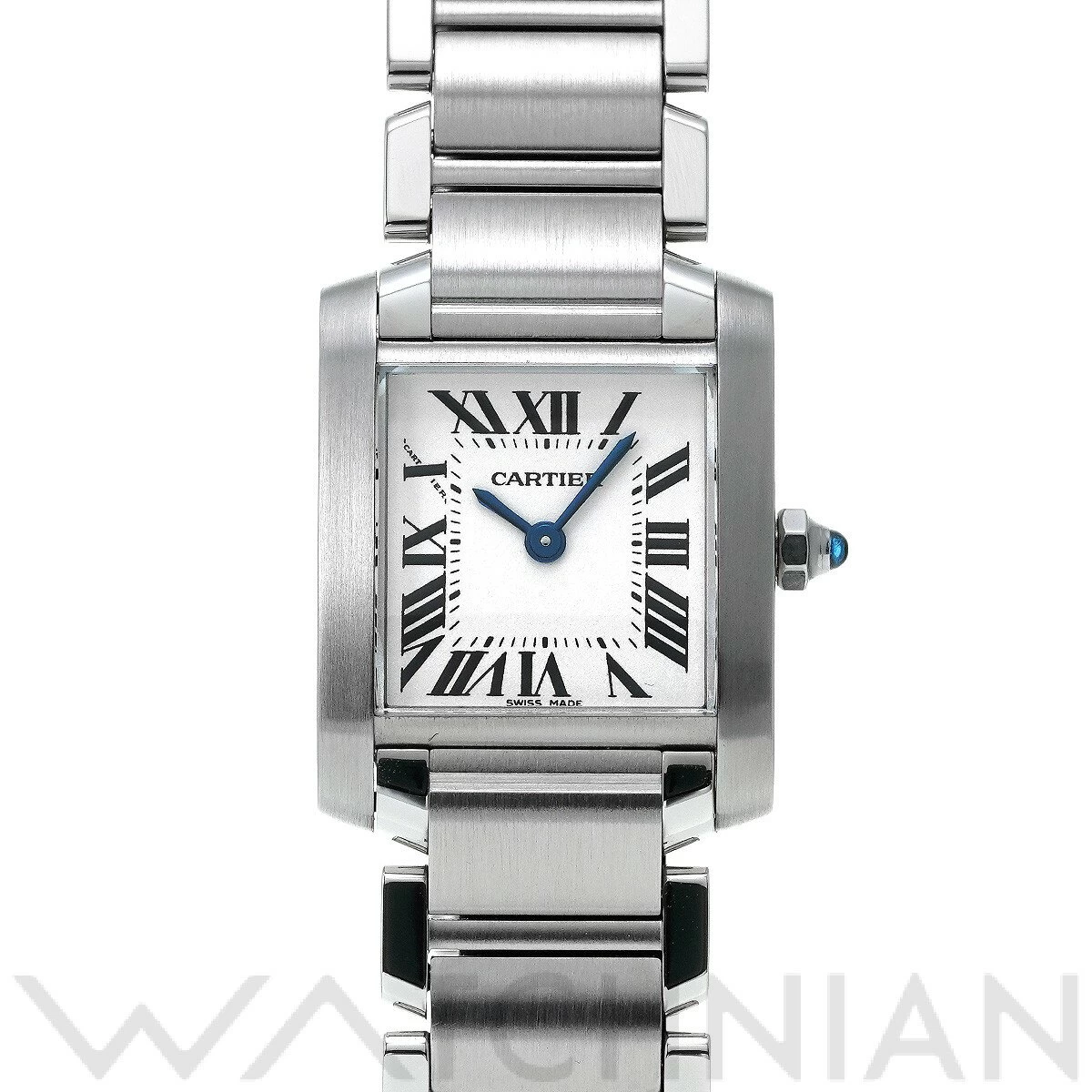  Cartier Cartier Tank Francaise SM W51008Q3 Silver Ladies 