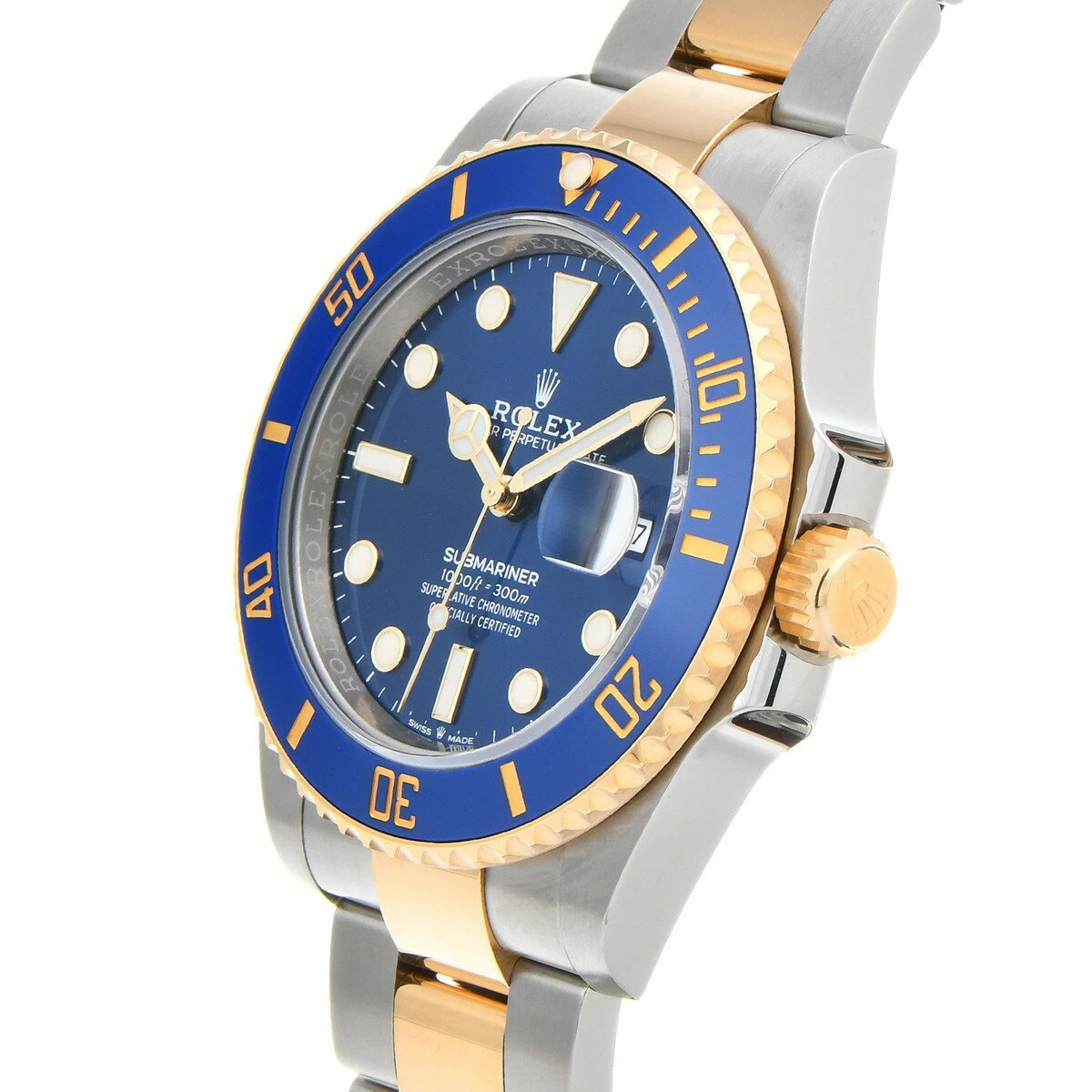  ROLEX ROLEX SUBMARINER DATE 126613LB RANDOM SERIAL ROYAL BLUE 