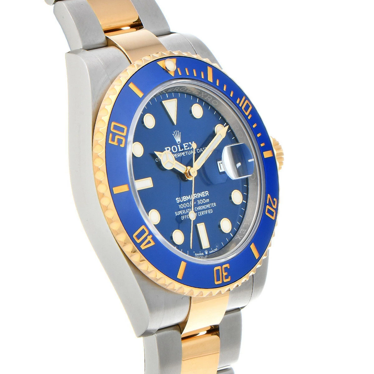  ROLEX ROLEX SUBMARINER DATE 126613LB RANDOM SERIAL ROYAL BLUE 