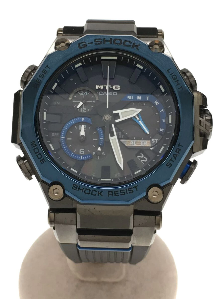 CASIO ◆ G-SHOCK/MTG-B2000B-1A2JF/Quartz/Analog/Rubber/BLK/BLK
