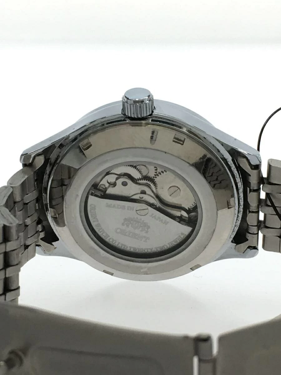 ORIENT ◆ Automatic/Analog/Stainless Steel/SLV/SLV/SS Arabian Index Back Skeleton
