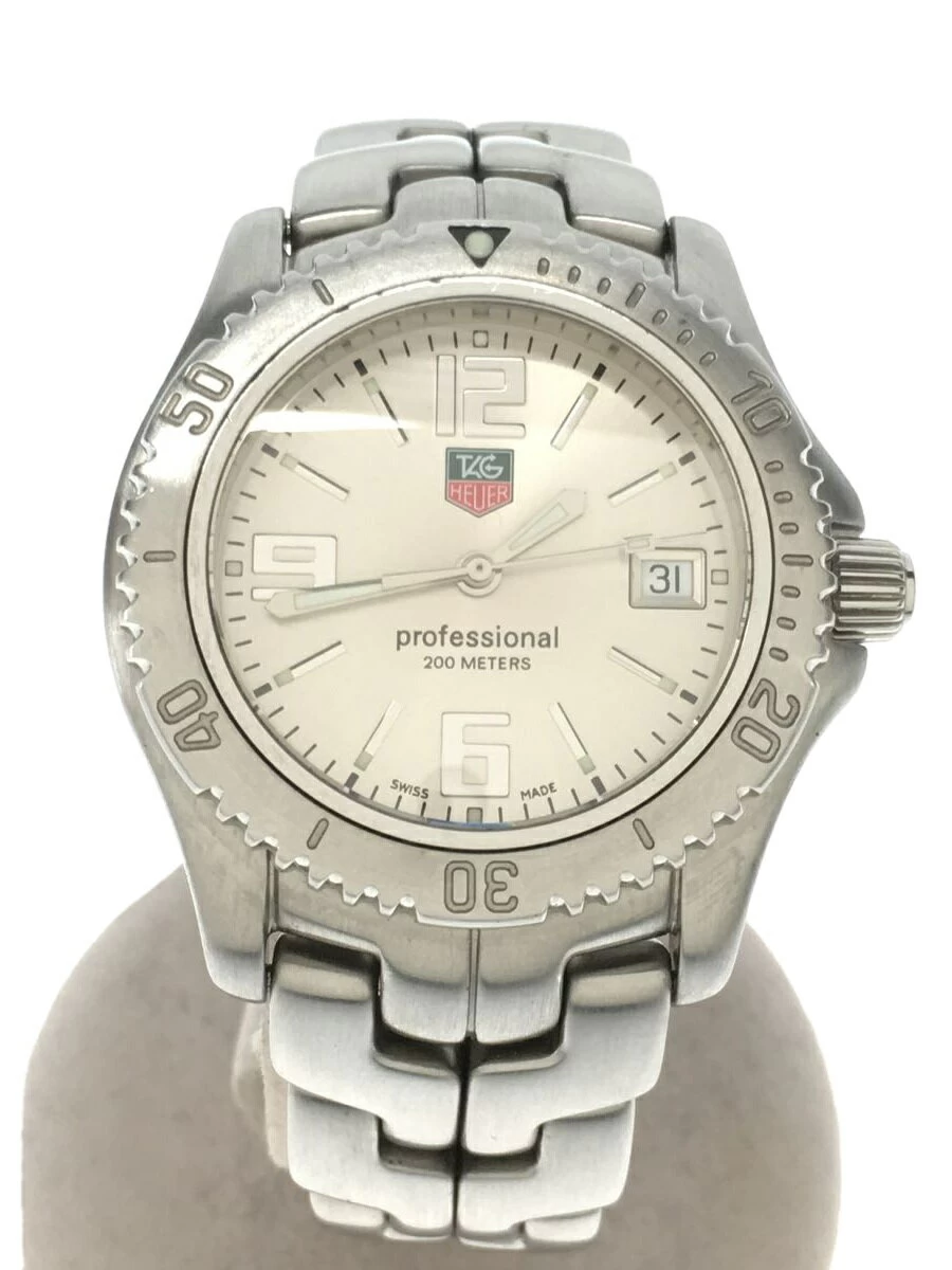 TAGHEUER ◆ WT1212/Link/Quartz/Analog/Stainless Steel/SLV/SLV