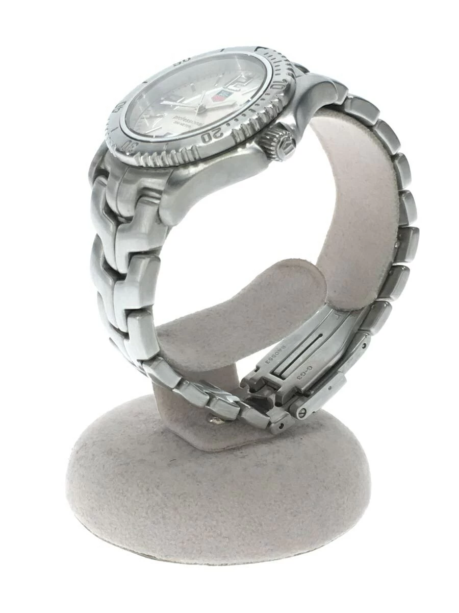 TAGHEUER ◆ WT1212/Link/Quartz/Analog/Stainless Steel/SLV/SLV