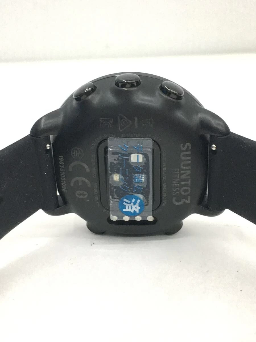 SUUNTO ◆ smart watch/digital/--/BLK/BLK